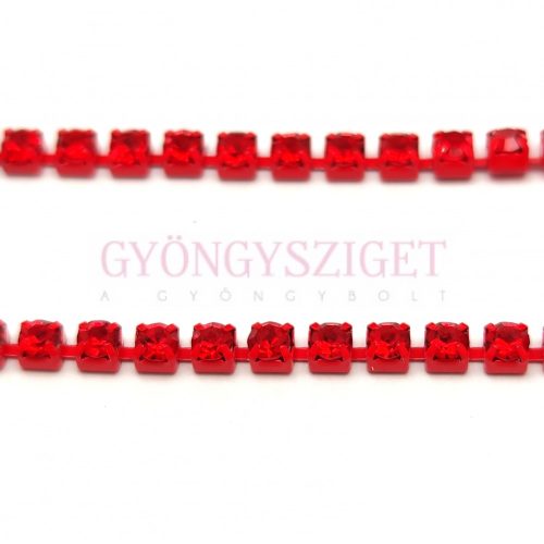 Cup Chain - Red Chain - Light Siam - 3mm