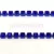 Strasszlánc - kék színű - Sapphire - ss12 - 3mm