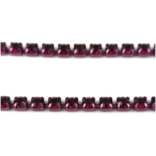 Cup Chain - Purple Colour Chain - Amethyst - 3mm