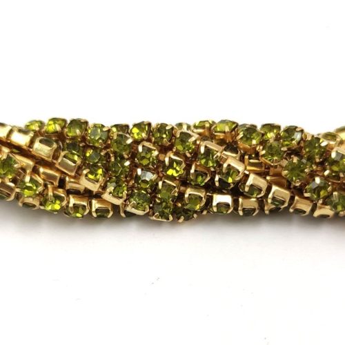 Cup Chain - Gold Colour Chain - Olive - 3mm