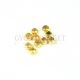Crimp Bead - Gold Colour - 10pcs - 2mm