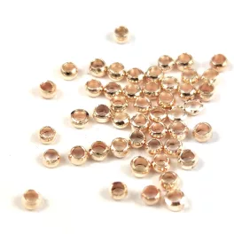 Stopper - rose gold színű - 50db - 2.5mm