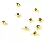 Stopper - arany színű - tartós bevonattal - 4.5 x 3.5 x 2.5 mm