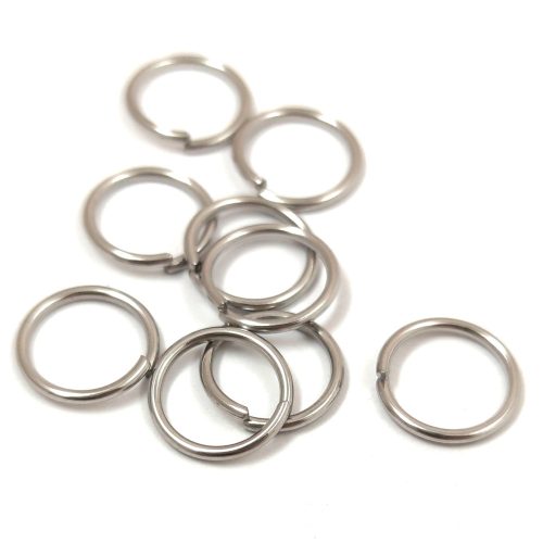 Jump Ring - Stainless Steel - Platinum Colour - 12mm