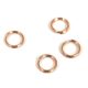 Stainless Steel Double Jump Ring - Gold Colour - 7mm