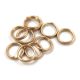 Jump Ring - double - Gold Colour - 7mm