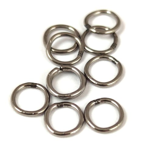 Jump Ring - Sealed - Platinum Colour - 6mm