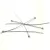 Headpin - Platinum Colour - 60 x 0.6 mm