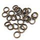 Jump Ring - Double - Brass Colour - 5mm - 50pcs