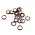 Jump Ring - dupla - Antique Copper Colour -5mm