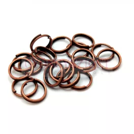 Jump Ring - Double - Copper Colour - 7mm - 20pcs