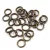 Jump Ring - Double - Brass Colour - 7mm - 50pcs