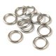 Jump Ring - stainless steel - Platinum Colour - 8mm