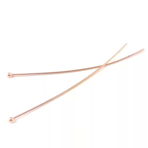 Ball end pin - Rose Gold Colour - 50mm