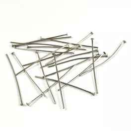   Szerelőpálca - szög - platina színű - rozsdamentes (304) - 30 x 0.7 mm - 20db