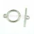 T-Clasp - Silver Colour - 14mm
