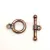 T-Clasp - Copper Colour - 15x11mm