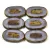 Cseh table cut gyöngy - hosszában fúrt - 24010-86805 - Opal Lavender Picasso- 26x15mm