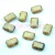 Cseh table cut gyöngy - hosszában fúrt tégla - Beige Picasso - 13020-86800- 12x8mm