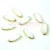 Cseh table cut gyöngy - hosszában fúrt ovális - Alabaster Picasso - 02020-86800 - 16x6mm