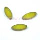 Cseh table cut gyöngy - hosszában fúrt ovális - Opal Yellow Picasso - 81210-86805 - 20x9mm