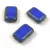 Cseh table cut gyöngy - hosszában fúrt tégla - Sapphire Travertine - 12x8mm