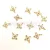Link - Star - Gold Colour - Zircon deco - 8x7mm