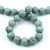 Achát gyöngy - Druzy Matt Silver - 8mm - szálon
