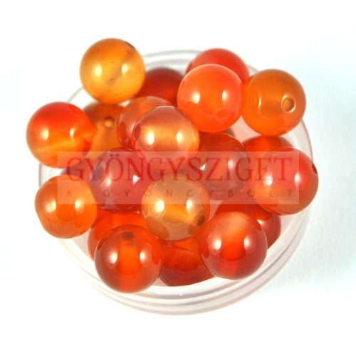 Agate carneol - round bead-8mm