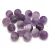 Amethyst - matt - round bead - 6mm