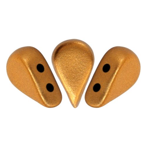 Amos® par Puca®gyöngy - brass gold - 5x8 mm