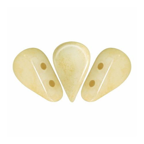 Amos® par Puca®gyöngy - Ivory Ceramic Look - 5x8 mm