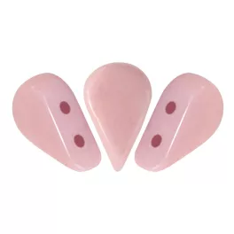   Amos® par Puca®gyöngy gyöngy - white pink luster - 5x8 mm