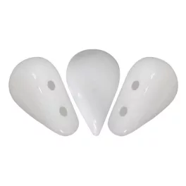 Amos® par Puca®gyöngy - white - 5x8 mm