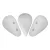 Amos® par Puca®gyöngy - white - 5x8 mm