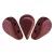 Amos® par Puca®gyöngy - Opaque Light Coral Burgundy - 5x8 mm