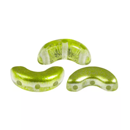 Arcos® par Puca®gyöngy gyöngy - Ice Slushy Lime - 5x10 mm