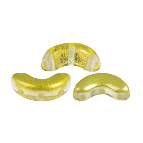 Arcos® par Puca®gyöngy gyöngy - Ice Slushy Pineapple - 5x10 mm