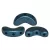 Arcos® par Puca® bead - pastel petrol - 5x10 mm