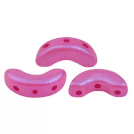   Arcos® par Puca®gyöngy gyöngy - Chatoyant Hot Pink - 5x10 mm