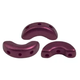   Arcos® par Puca®gyöngy gyöngy - Chatoyant Burgundy - 5x10 mm
