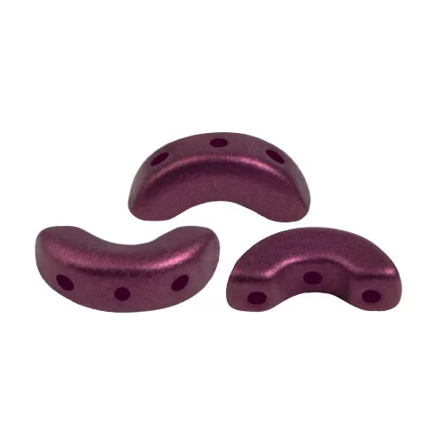 Arcos® par Puca®gyöngy gyöngy - Chatoyant Burgundy - 5x10 mm