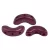 Arcos® par Puca®gyöngy gyöngy - Chatoyant Burgundy - 5x10 mm
