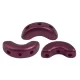 Arcos® par Puca®gyöngy gyöngy - Chatoyant Burgundy - 5x10 mm