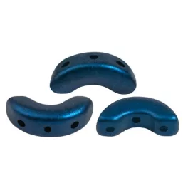   Arcos® par Puca®gyöngy gyöngy - Chatoyant Teal Blue - 5x10 mm