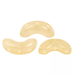 Arcos® par Puca®gyöngy gyöngy - Milky Beige - 5x10 mm