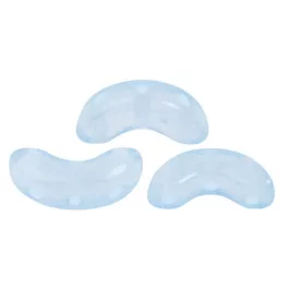   Arcos® par Puca®gyöngy gyöngy - Milky Light Sapphire - 5x10 mm