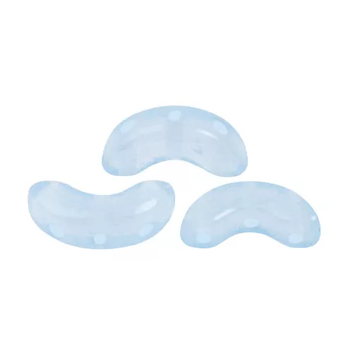 Arcos® par Puca®gyöngy gyöngy - Milky Light Sapphire - 5x10 mm