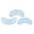 Arcos® par Puca®gyöngy gyöngy - Milky Light Sapphire - 5x10 mm