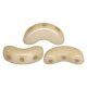 Arcos® par Puca®bead - Opaque Ivory Ceramic Look - 5x10 mm